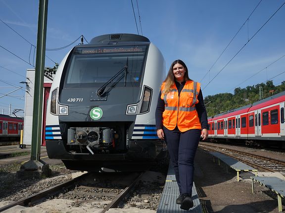 Triebfahrzeugführerin S-Bahn Stuttgart