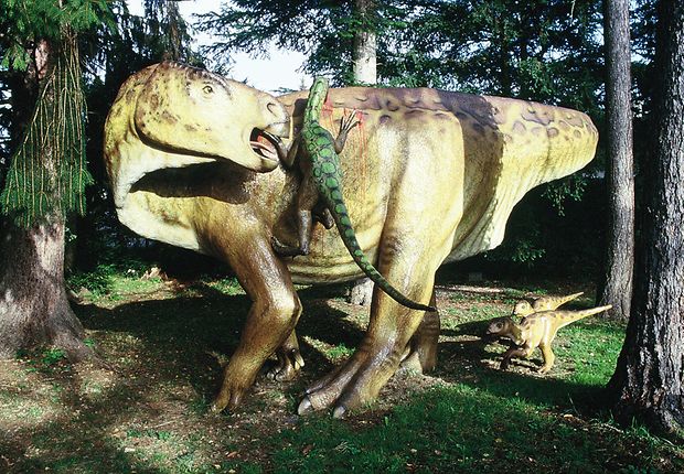 Foto © Urweltmuseum Hauff Iguanodon 000001
