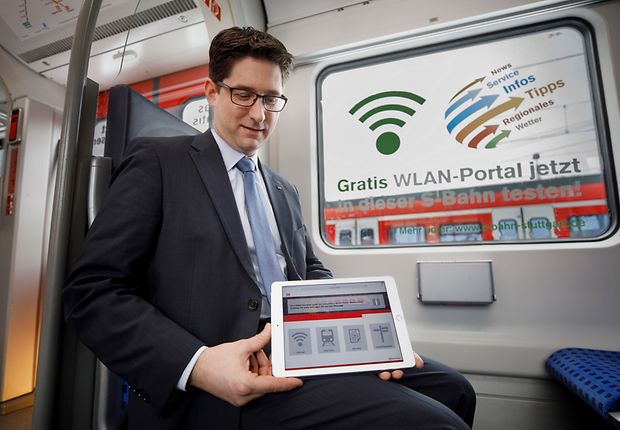 WLAN Portal S-Bahn Stuttgart